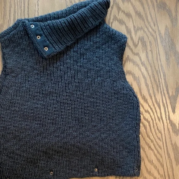 NFP Navy Blue Knit Turtleneck Sweater - Picture 6 of 16